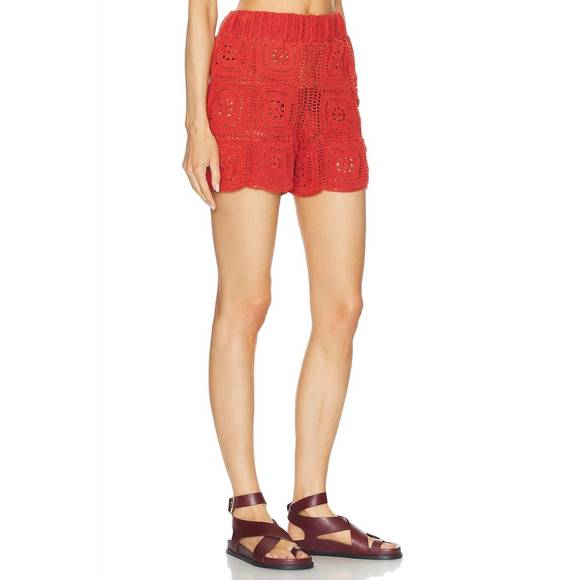 NEW ALL THAT REMAINS auri shorts in red - Picture 2 of 5